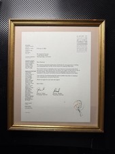 2004 Academy of Television Arts Letter to Stanford Tischler MASH Emmy Editor 2004 Academy of Television Arts Letter to Stanford Tischler MASH Emmy Editor