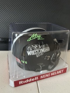 2026 Wwe Wrestlemania Fanatics Mini Helmet autographed Matt Cardona 1/5