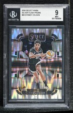 2024 Select WNBA Concourse Silver Flash Prizm Sydney Colson #40 BGS 9 MINT 3hd