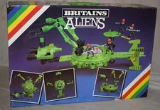 Vintage 1982 Britains Deetail Space No. 9148 Alien Boxed Set - NEW in Box - UFO