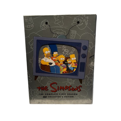 #ad The Simpsons The Complete First Season 1 DVD Collector’s Edition New D12 $26.99