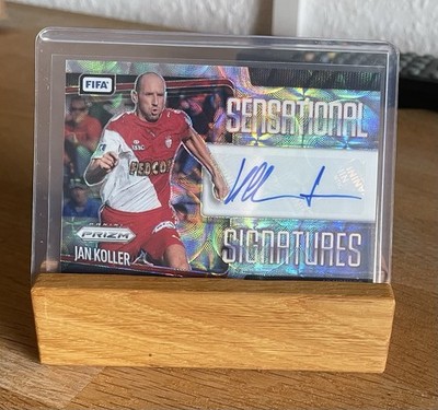 2025-26 panini prizm fifa Jan Koller Choice Auto Monaco 
