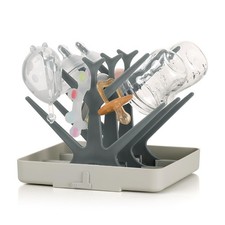 Baby Bottle Drying Rack, Space-Saving Tree for Bottles/Pacifiers, BPA Free,