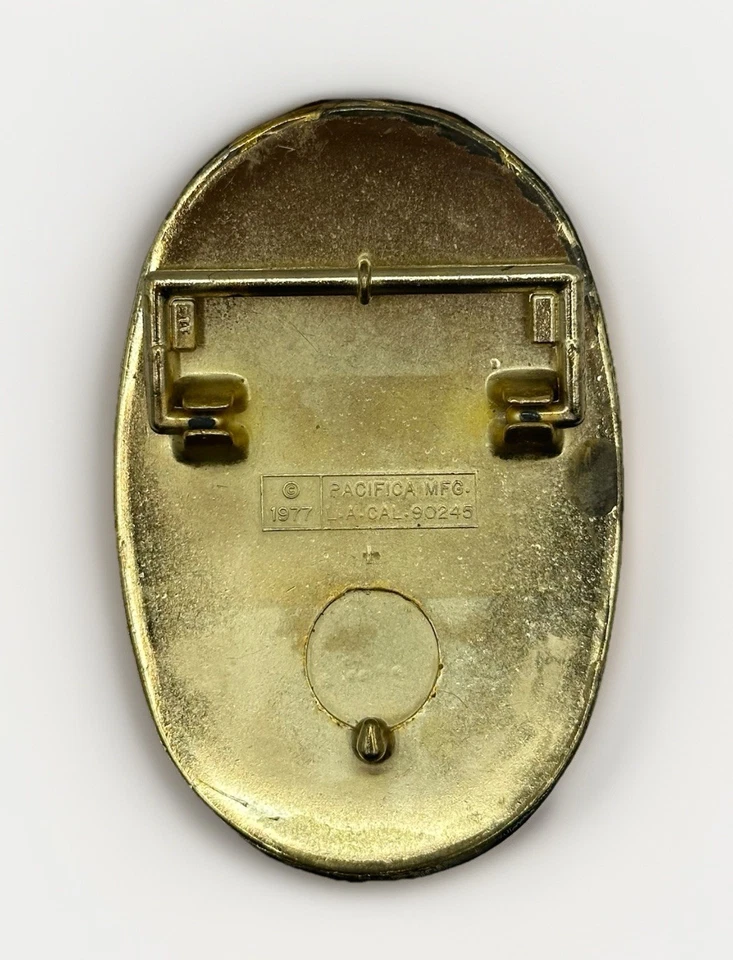 Hebilla de cinturón Led Zeppelin 1977 vintage Pacifica Icarus Swan Song Rock recuerdos Foto 2 de 4