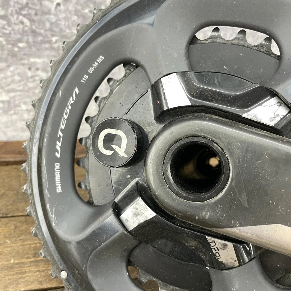 Juego de bielas medidor de potencia SRAM Red Quarq 175 mm 50/34 Shimano Ultegra ANT+ Bluetooth Foto 2 de 4