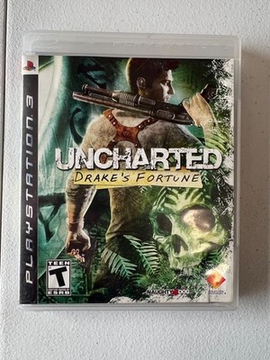 Uncharted: Drake's Fortune (Sony PlayStation 3, 2007) PRISTINE