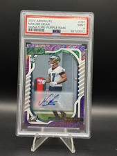 2022 Panini Absolute - Rookies Nakobe Dean #187 Purple Spectrum Signatures /5...