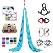 ZYOSJK Aerial Silks 11 Yards Aerial Silks For Home Aerial Yoga Swing Aerial Y...