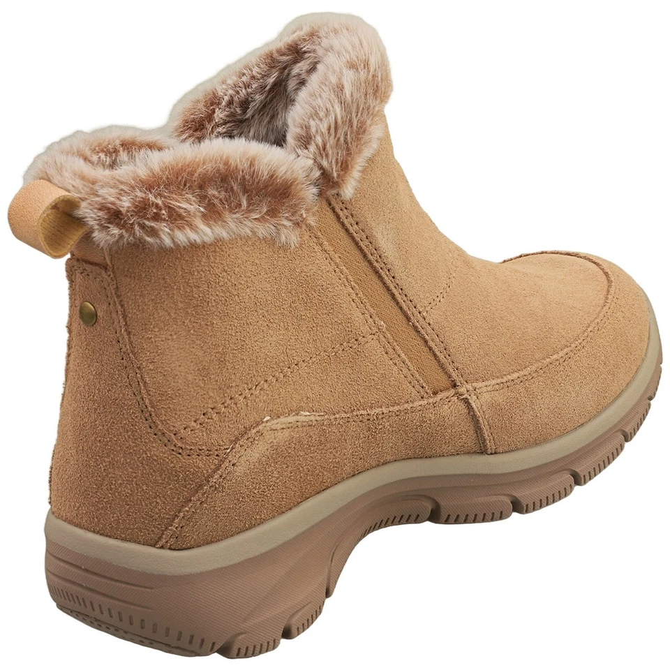 Skechers Botas Casual Mujer Estilo Cool Zip Color Beige - Imagen 2 de 4