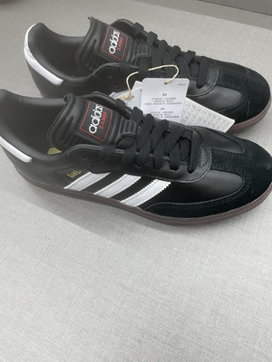 Adidas Samba Junior Jungen Turnschuhe Uk 4 Neu ohne Karton #319
