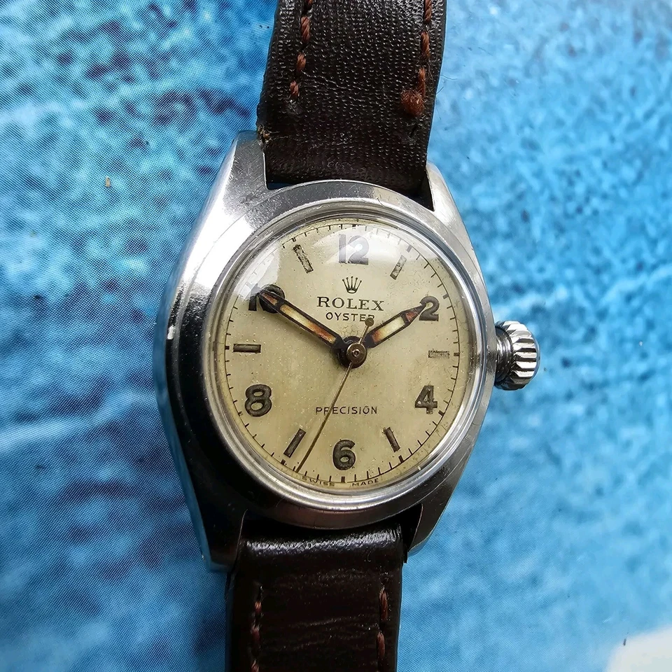 Reloj Rolex Oyster vintage de cuerda manual de precisión para mujer Ref 4271 - Imagen 2 de 4