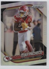 2025 Panini Prizm Silver Prizm Isiah Pacheco #126 1n9c