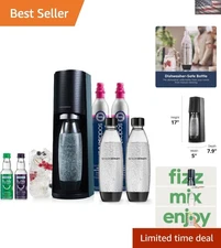 Transform Your Hydration: Terra Sparkling Water Maker with Bubly Drops and CO2