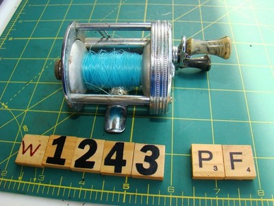 antique jc higgins fishing reel W1243 PF JC HIGGINS 400 ANTIQUE FISHING REEL