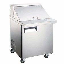 Peach Foodservice PST-27M 27" Refrigerated Mega Top Sandwich Prep Unit
