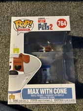 Funko Pop! Vinyl: The Secret Life of Pets - Max With Cone #764