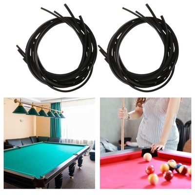 6Pcs Pool Tisch Stoßstangen Ersetzen Spiel Zimmer Billard Schiene Gummi