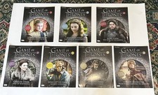 Game of Thrones Magazine Issues 22-28 Very Good Condition By Eagletross