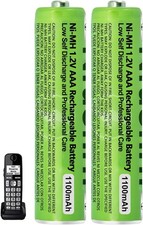 NI-MH AAA 1.2V 1100mah AAA Rechargeable Batteries for Panasonic Cordless Phones