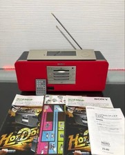 Sony ZS-M5 Bluetooth CD Player Boombox Built-in Modifiable Tested as is