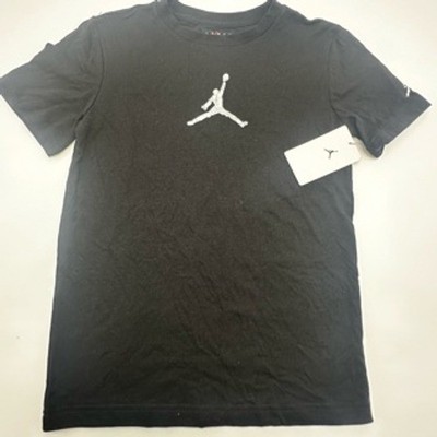Jordan Boys Black Anti Gravity Machines Air Jordan High T Shirt Size M 10-12