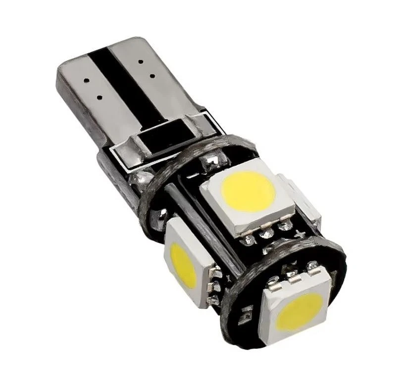 T10 LED Bulbs 501 5 SMD Error Free Canbus Side Light Bulb Car W5W Side Light - Image 4 of 4