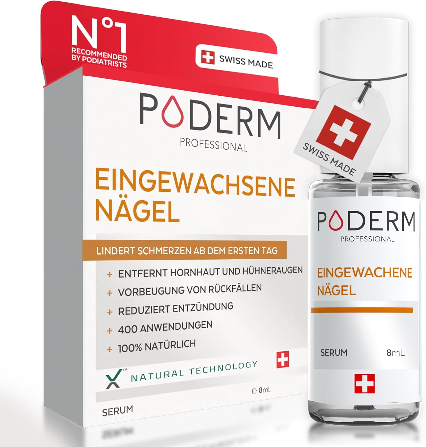 Kit Unghie Incarnite Piedi: Liquido Ammorbidente 30ml Risultati Rapidi