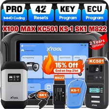 XTOOL X100MAX KC501 KS-1 SK1 M822 Car key Pro...