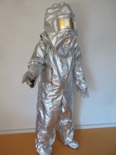 Hitze Schutz Anzug Escalor Overall Atemschutz Handschuhe Schuhe