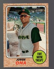 2017 Topps Heritage Minor League Edition - Jorge Ona #127 (RC)
