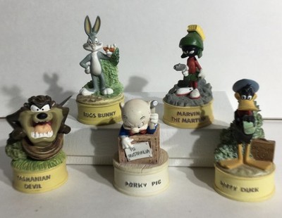 Looney Tunes Lenox Warner Bros. Figures Lot Of 5 Bugs Porky Taz Daffy Marvin VTG