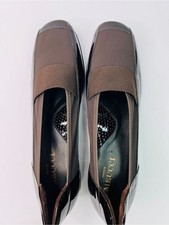 Destin Meucci Harlow Tmoro Patent Brown Slip On with 1? heel br SIZE: 10