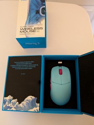 Lamzu Atlantis v2 Pro (4K Dongle included) - Miami Blue - BRAND NEW
