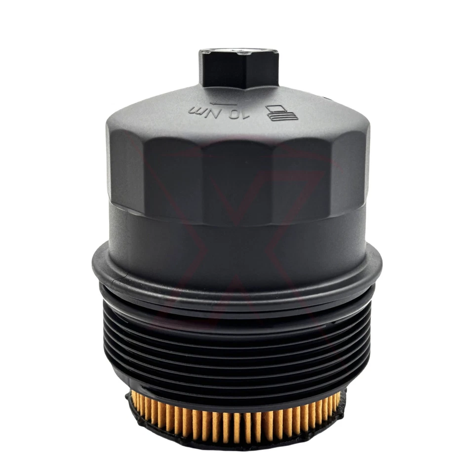 2Pcs Oil Filter Housing Cover Cap with Fliter Fits BMW 750i 750Li X5 11427542021 Foto 4 de 4