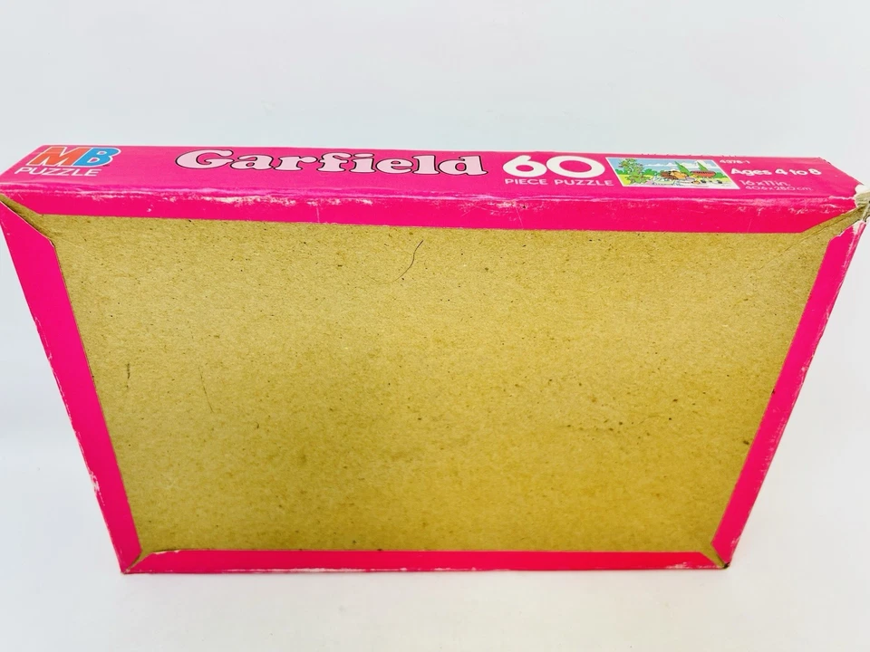 Rompecabezas de 60 piezas Jim Davis Garfield Pooky 1978 MiltonBradley 16"x11" NUEVO Foto 2 de 2