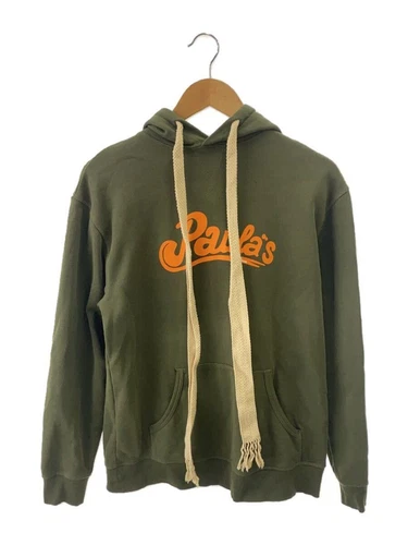 Felpa con cappuccio LOEWE Paulas Ibiza S cotone kaki usata