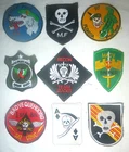 The Wolf Pack - Lot x 9 Patch - MACV - Special Forces Sniper - Vietnam War, 9/31