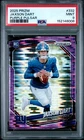 152148008 Jaxson Dart 2025 Panini Prizm #332 Purple Pulsar Rookie RC PSA 9