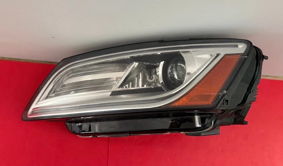 2013-2017 Audi Q5 SQ5 Left Driver Xenon HID Adaptive Headlight Headlamp OEM 786 - Image 3 of 4