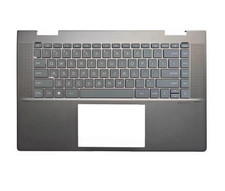 Genuine For HP Envy X360 2-in-1 15-FE 15-FH Palmrest Backlit Keyboard N84679-001