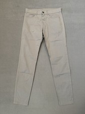 Greyson Chino Stretch Pants Performance Tech Casual Golf Gray Mens Size 33x32
