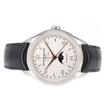 Baume & Mercier Clifton MOA10055 43mm Stainless Steel Silver Dial #KN532 6