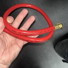 Speedaire Snubber Hose 1AFJ1 3/8 Hose ID 32” Length, Red, Brass, MNPT X FNPT — photo 3