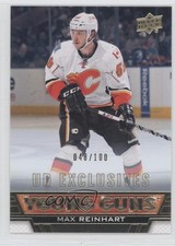 2013-14 Upper Deck Young Guns UD Exclusives 48/100 Max Reinhart #494 0dg