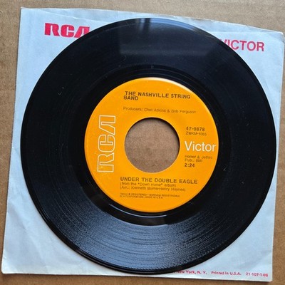 THE NASHVILLE STRING BAND Under The Double Eagle 45 7'' Record Vinyl