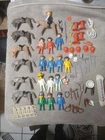 Lot Of 42 Vintage 1974 Playmobil Geobra Western Cowboy Figures Horses DOG