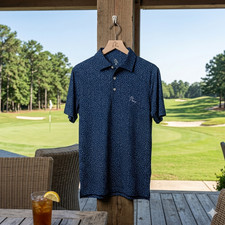 NEW Rhoback The Mulligan Men's Short Sleeve Performance Polo