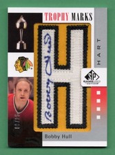 Bobby Hull 2011-12 SPGU Trophy Marks Hart Auto 09/25 #HART-BH