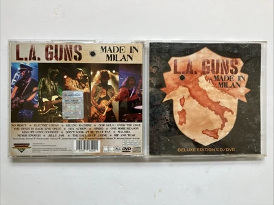 Made In Milan by L.A. Guns (CD/DVD) Deluxe Edition - Import - Made in Italy - Image 1 of 3