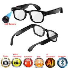 AI smart glasses with display and camera and Image and video translate